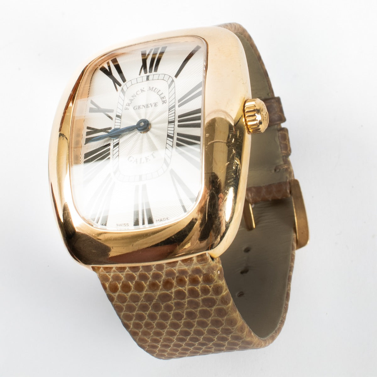 Franck Muller 3002 Galet Rose Gold Watch