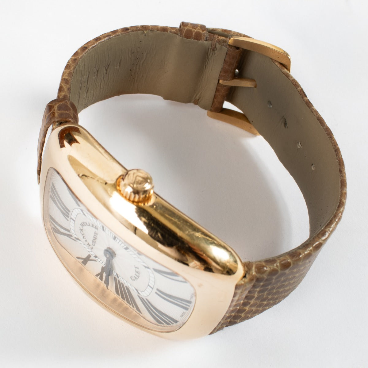 Franck Muller 3002 Galet Rose Gold Watch
