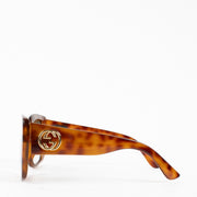 Authentic second hand Gucci Brown Sunglasses on Labellov.com