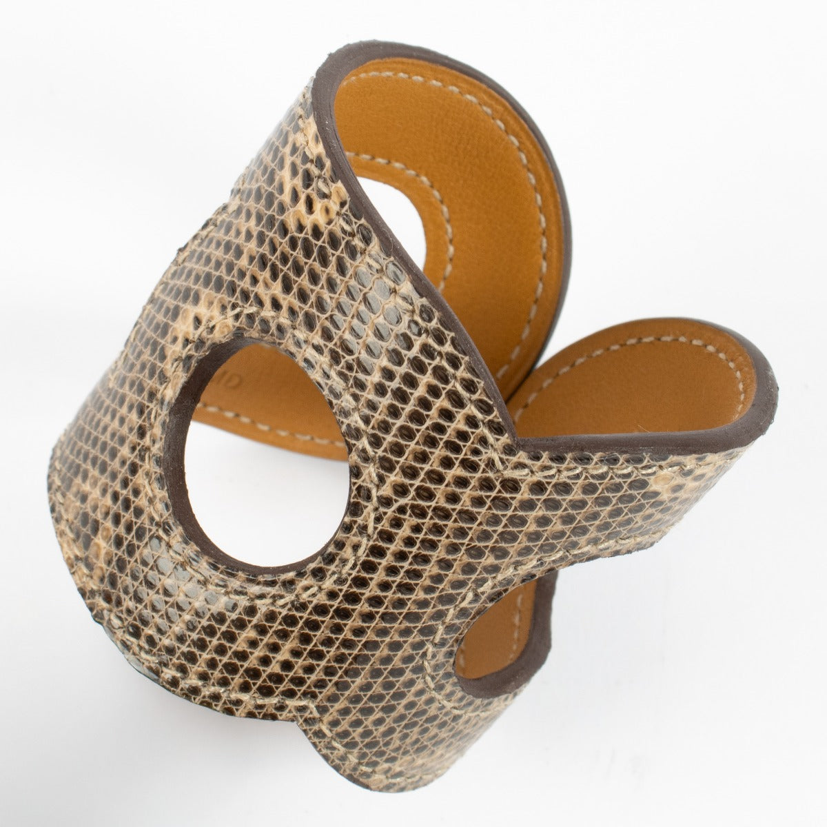 Hermès Ombre Lizard Natural Varation Bracelet