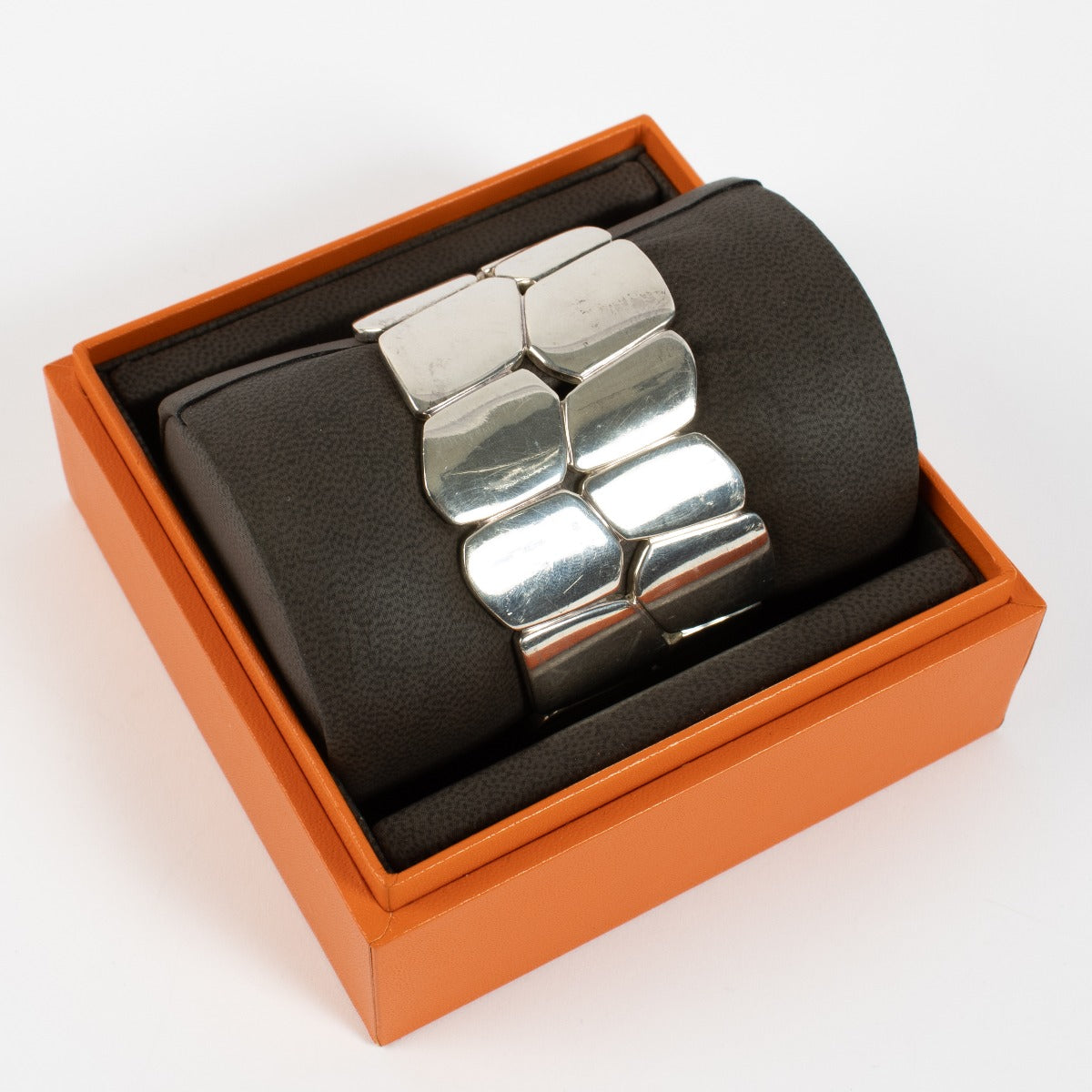 Bracelet Hermès Niloticus Eclat en argent sterling - Taille SH