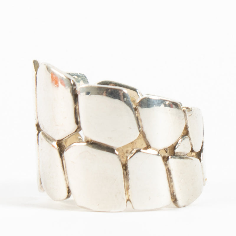 Hermès Sterling Zilver Niloticus Eclat Ring - Maat 58
