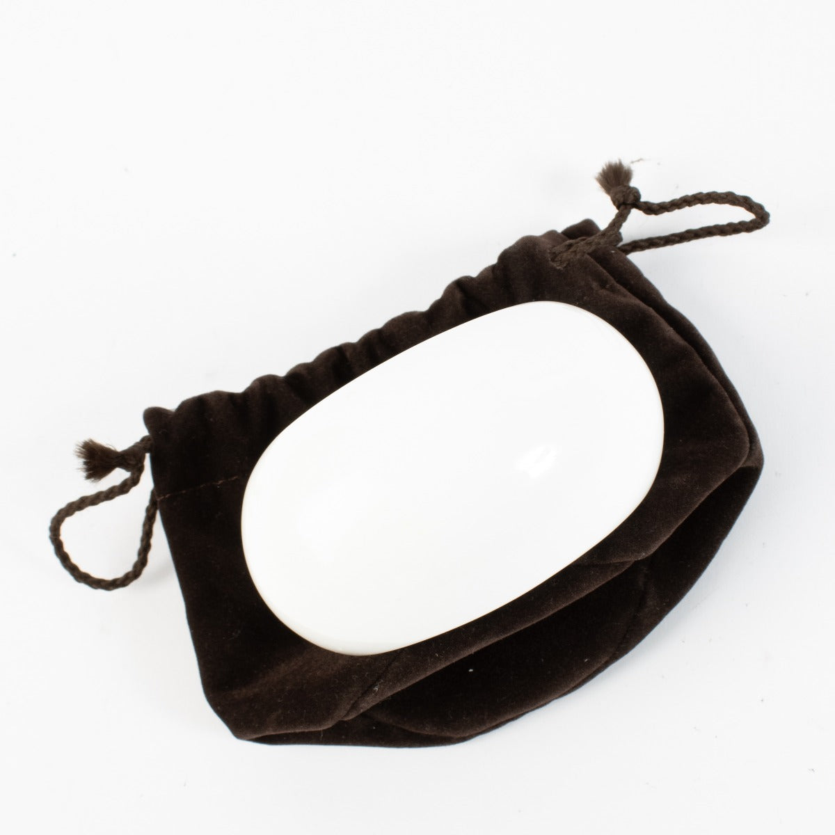 Bracelet Hermès Bois Laqué Blanc - Taille S