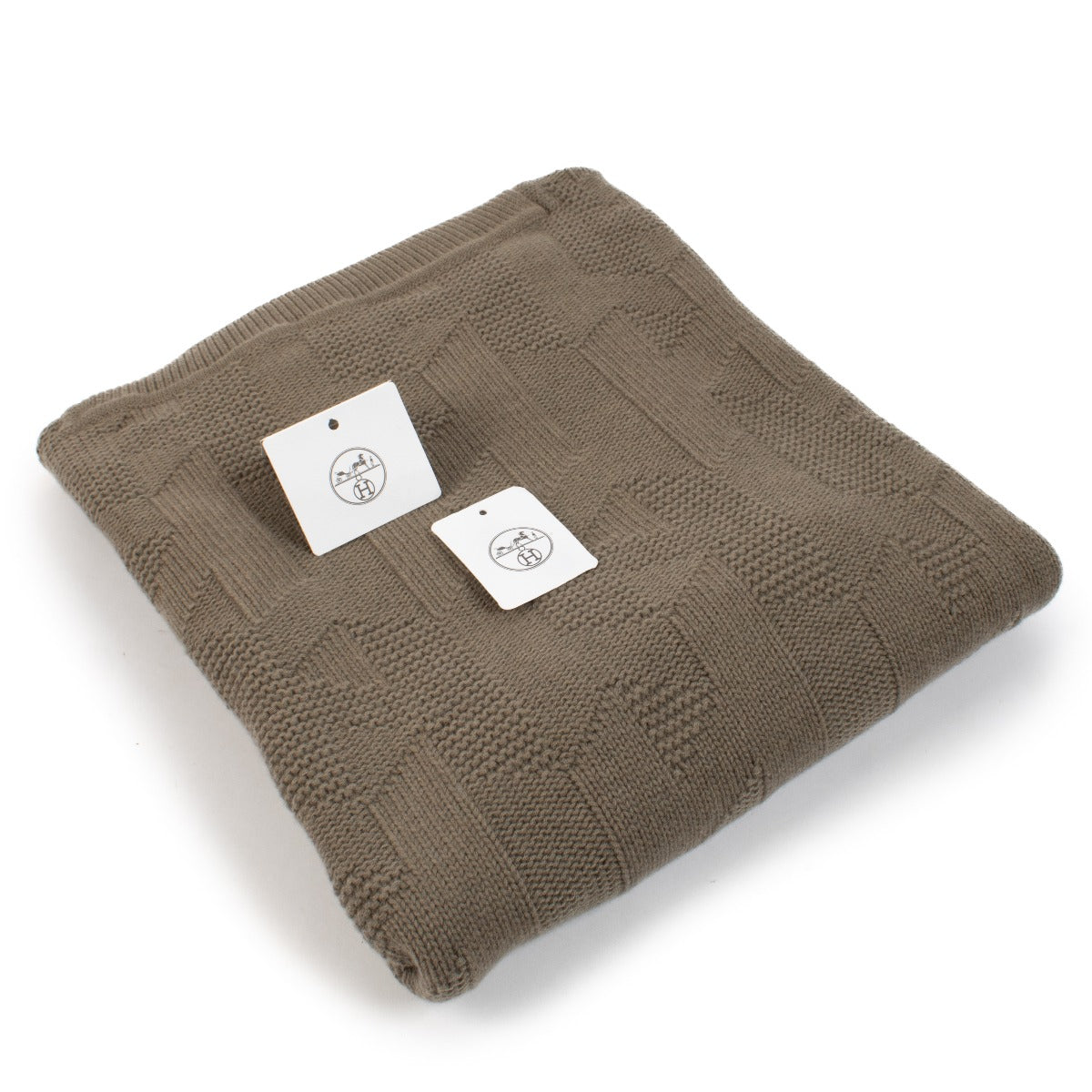 Hermès Brown Poncho Maille Softer Wear - Size 38