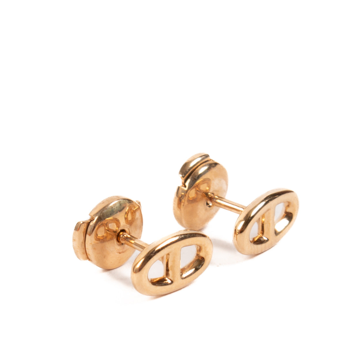 Boucles d'oreilles Très Petites Farandole en Or Rose Hermès