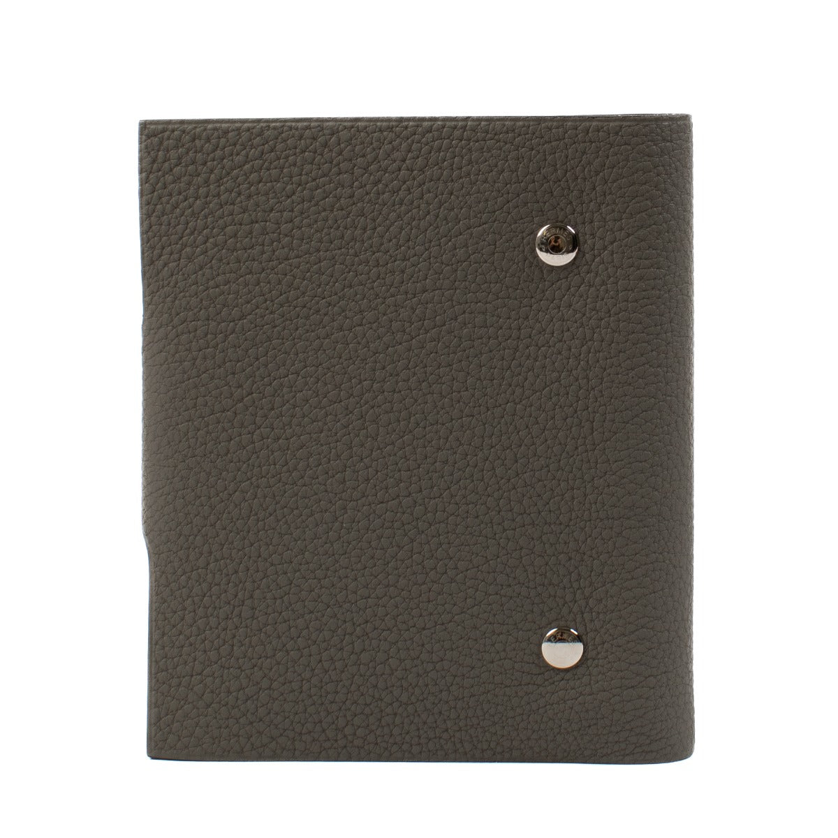 Couverture de carnet Hermès Ulysse PM en cuir Togo taupe