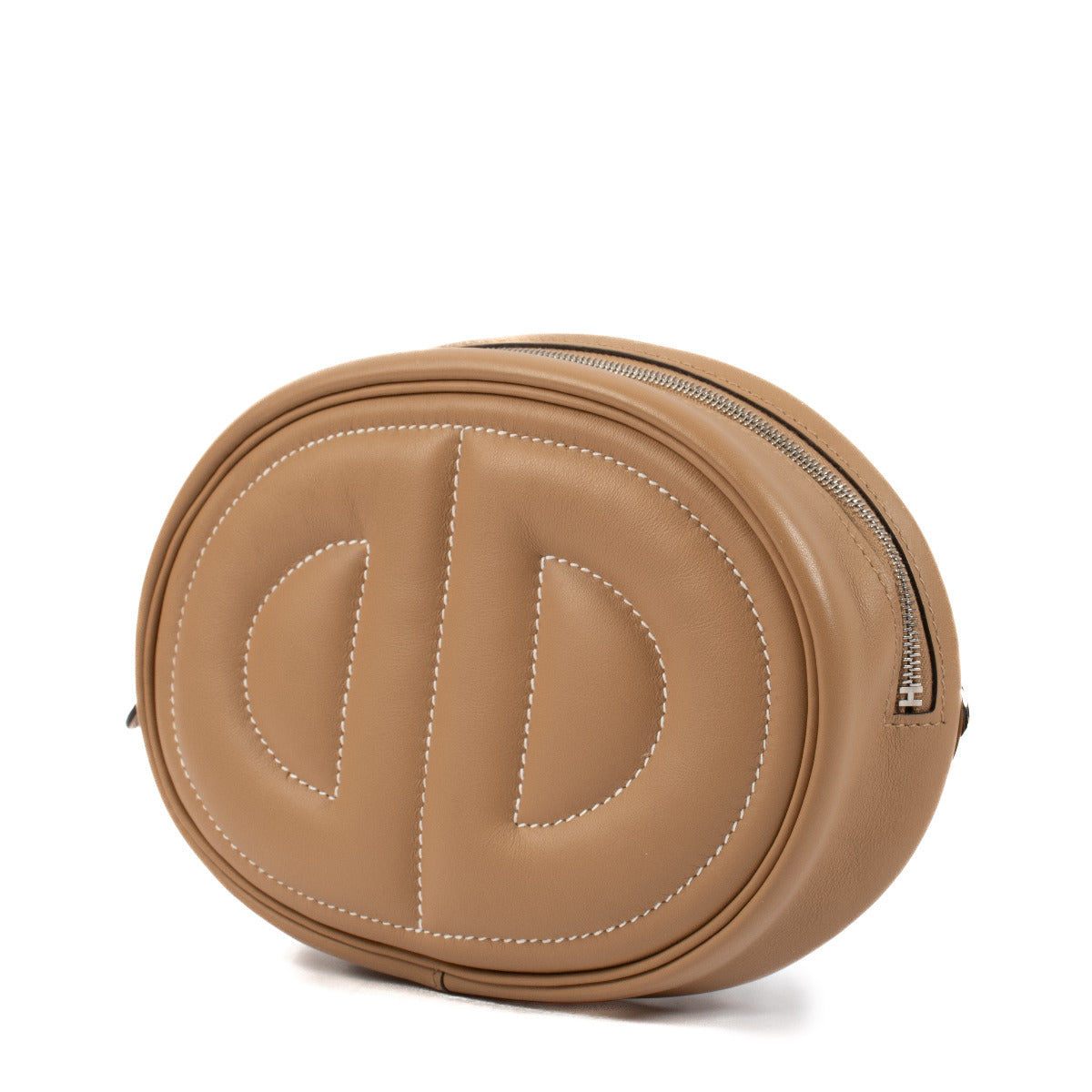 Hermès In-the-Loop Banane Chai/Mauve Sylvestre Swift PHW