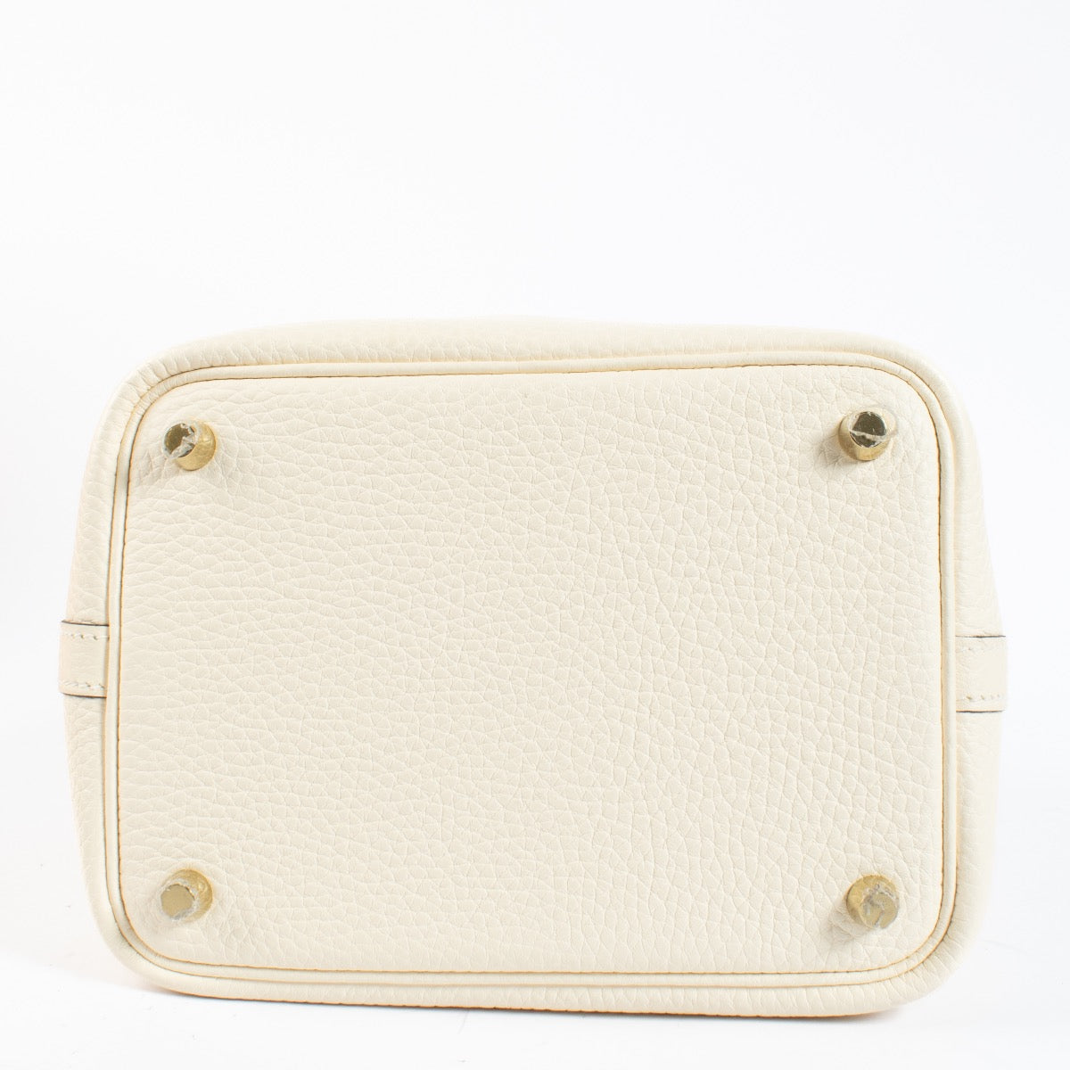 Authentic second hand Hermès Picotin Lock 18 Nata Clemence GHW on Labellov.com