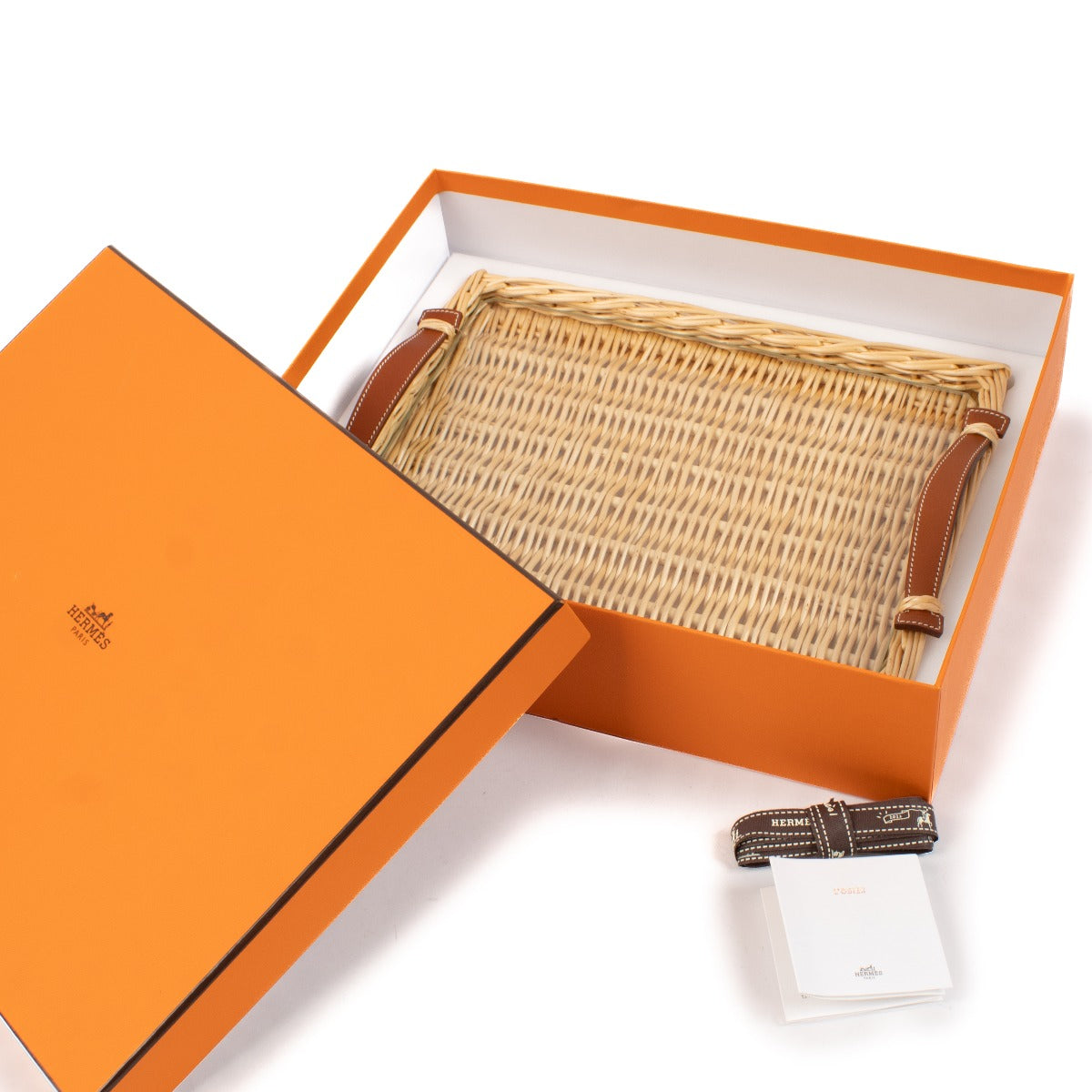 Hermès Terre Battue Oseraie Color Small Tray