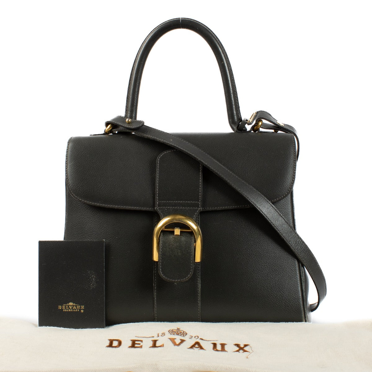 Delvaux Smoke Grey Jumping Brillant MM