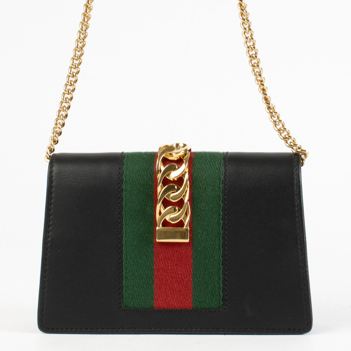 Gucci Zwarte Sylvie Clutch Tas