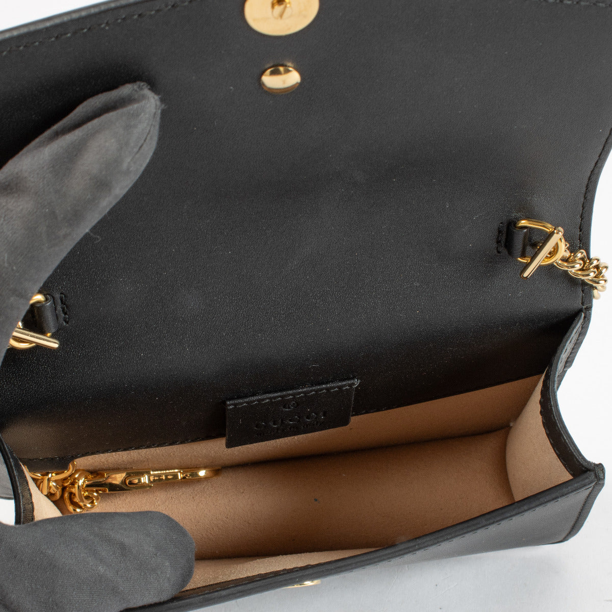 Gucci Zwarte Sylvie Clutch Tas