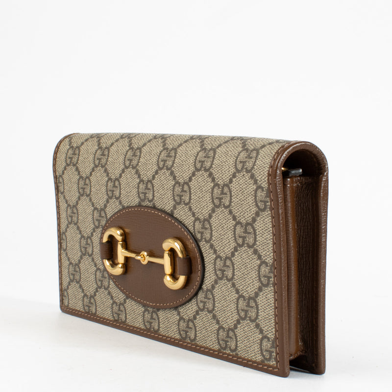 Gucci Horsebit 1955 Monogram Clutch