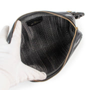 Shop safe online at Labellov in Antwerp this 100% authentic second hand Delvaux Black Toile De Cuir Crossbody