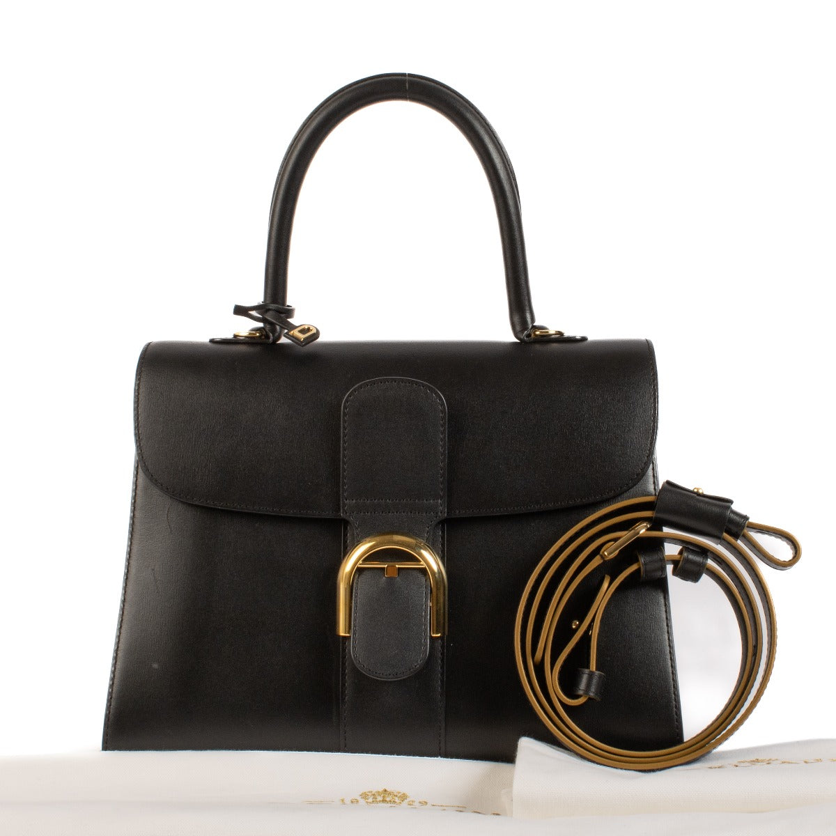 Delvaux Brillant MM Magic noir/or antique/argent