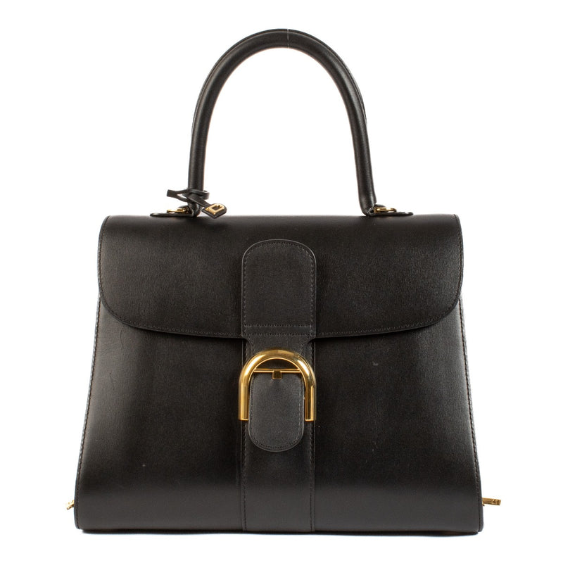 Delvaux Zwart/Antiekgoud/Zilver Brillant MM Magic