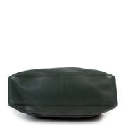 Shop authentic second hand designer vintage luxury Prada Vitello Corsica Smeraldo Green Hobo Bag.