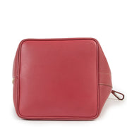 Shop second hand luxury designer Delvaux Pink Leather Bucket Bag at Labellov.com.