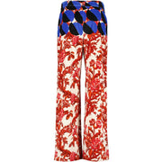Shop safe online at Labellov in Antwerp this 100% authentic second hand Dries Van Noten Multicolor Printed Pants - size 38