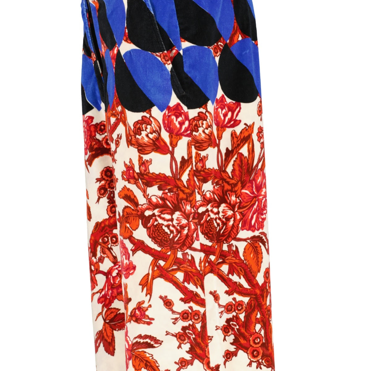 Shop safe online at Labellov in Antwerp this 100% authentic second hand Dries Van Noten Multicolor Printed Pants - size 38
