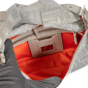 Shop safe online at Labellov in Antwerp, Brussels and Knokke this 100% authentic second hand Fendi Silver Crystal Embellished Baguette Shoulder Bag