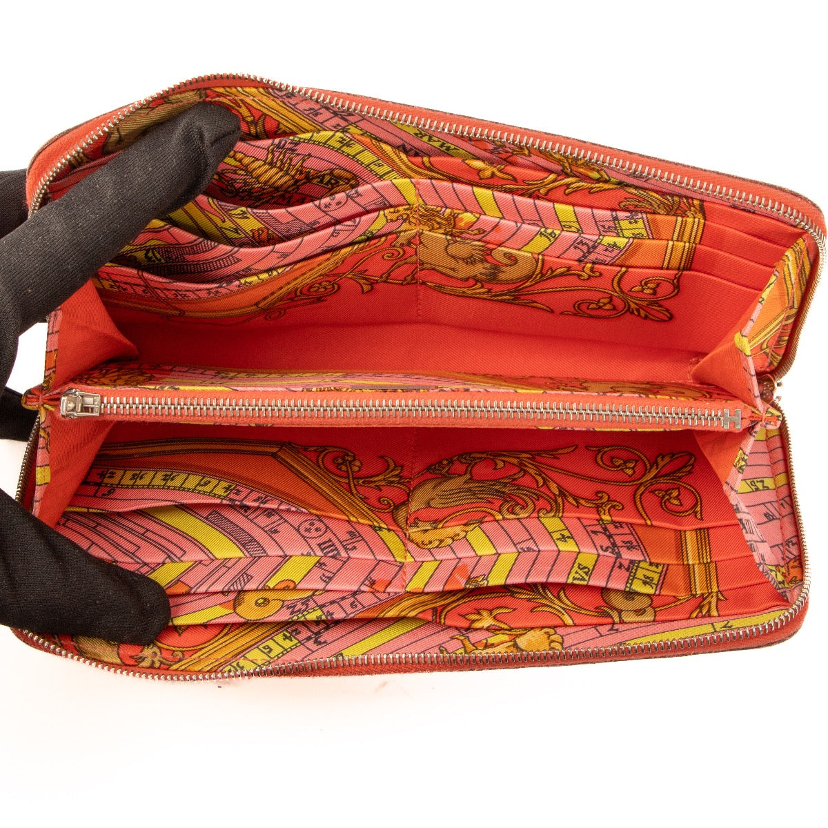 Shop 100% authentic second-hand Hermès Pink Azap Wallet on Labellov.com