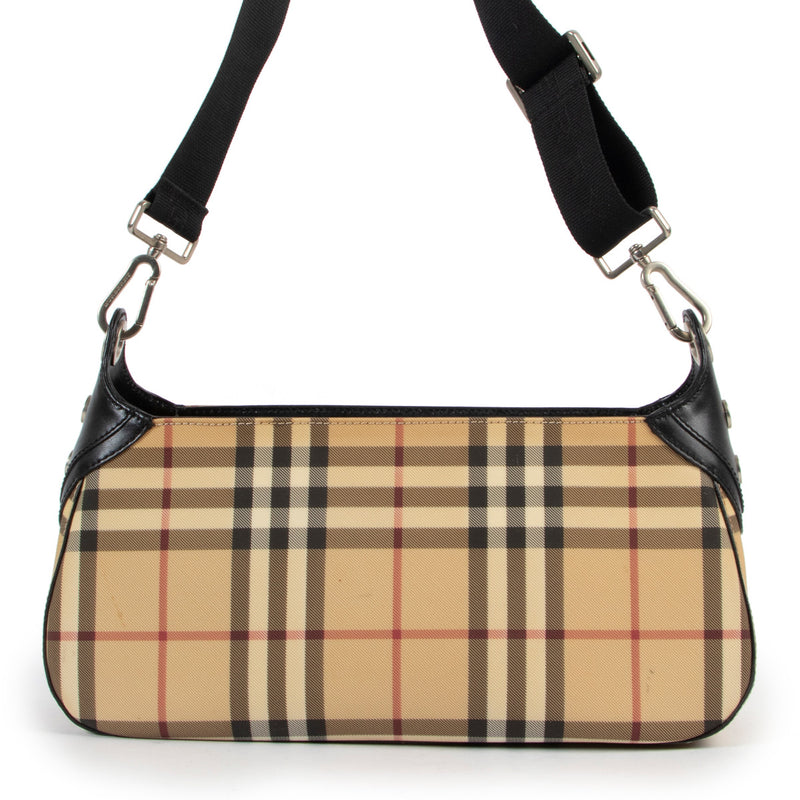 Burberry London Vintage Check Shoulder Bag at Labellov