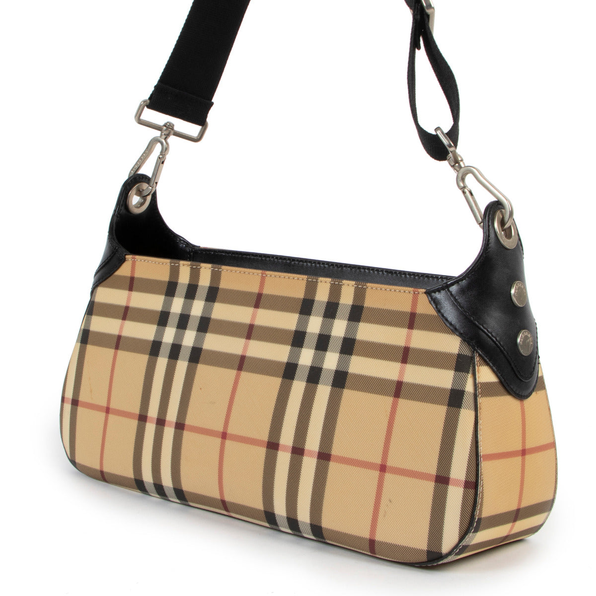 Burberry London Vintage Check Shoulder Bag at Labellov