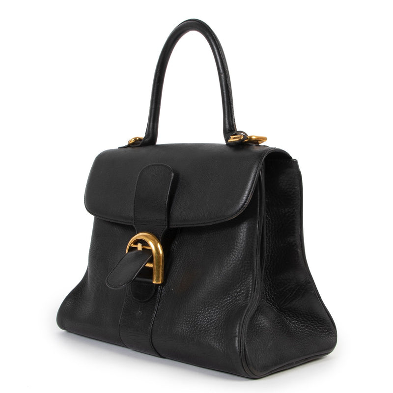 Delvaux Zwarte Brillant MM