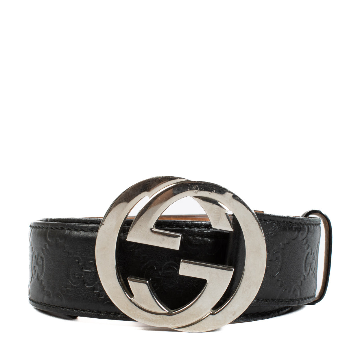 Gucci Black Logo Belt - size 95 aan de beste prijs bij Labellov tweedehands luxe in Antwerpen en Knokke