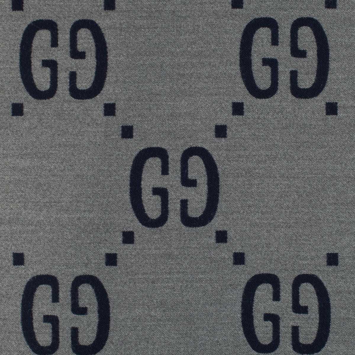 Écharpe en laine et soie jacquard GG Gucci