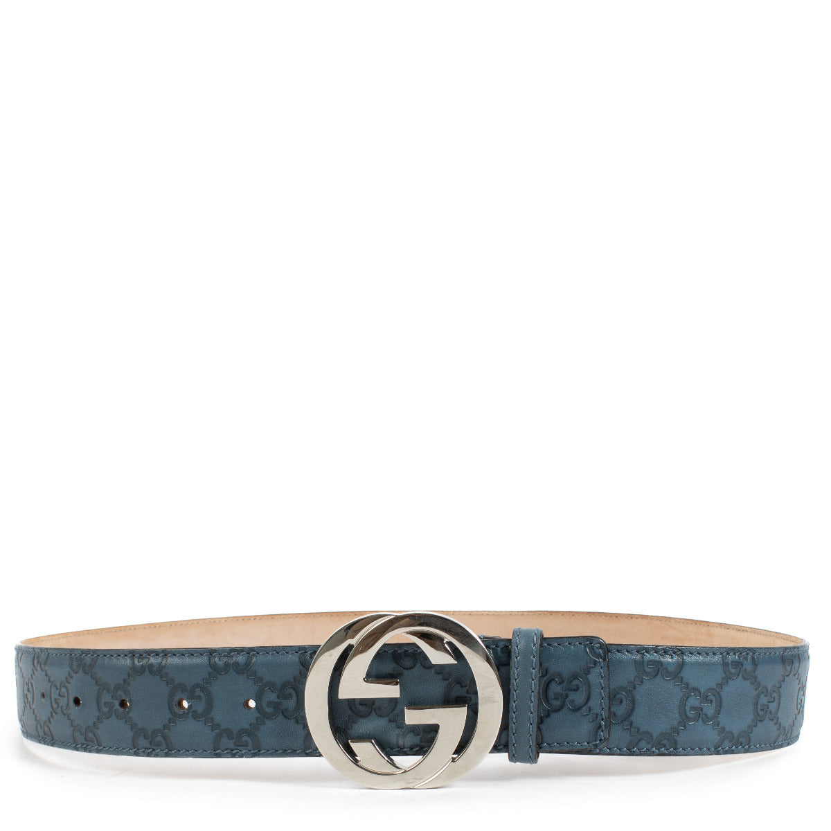 Ceinture Gucci Signature bleue - taille 95