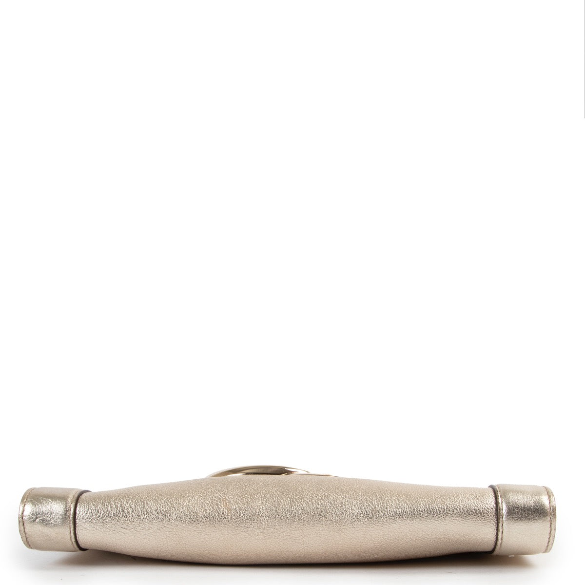 Buy an authentic second hand Gucci Gold Britt Clutch in excellent condition at Labellov