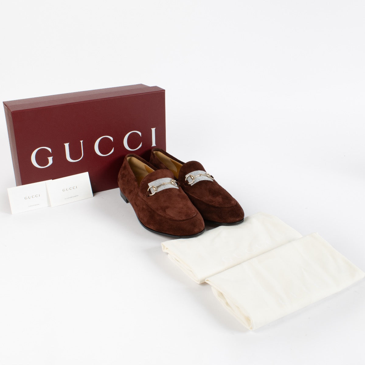 Mocassins Gucci Jordaan marron - Taille 41