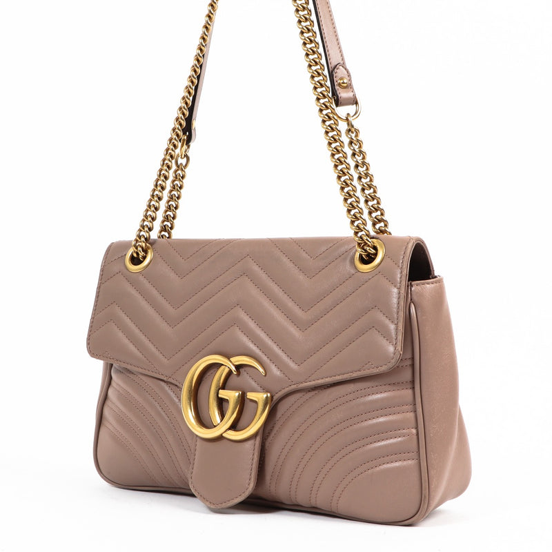 Gucci GG Marmont Medium Matelassé Shoulder Bag