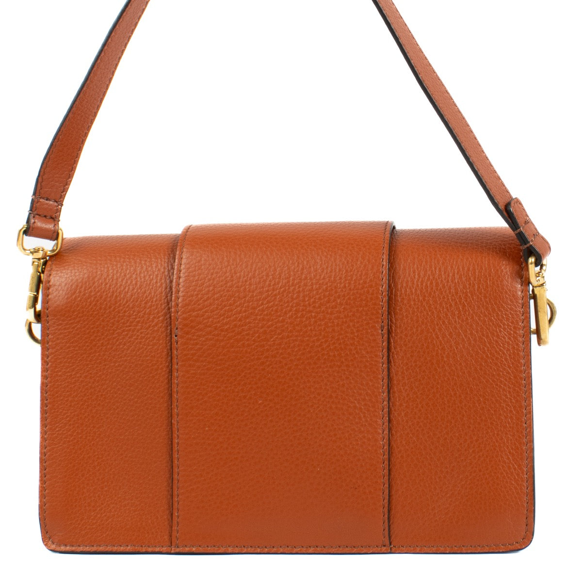 Buy authentic second hand Hogan Orange Leather H Crossbody Bag at Labellov.com
