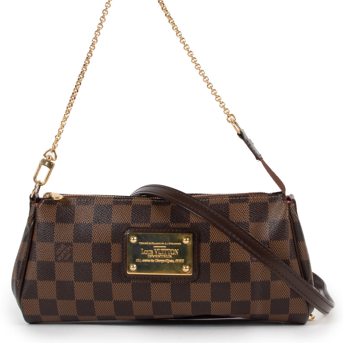 shop safe online Louis Vuitton Eva Damier 2way Clutch / Crossbody. skip the waiting list shop safe online Louis Vuitton Eva Damier 2way Clutch / Crossbody