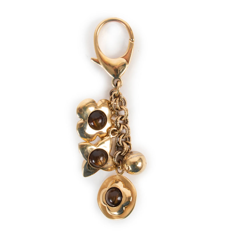 Louis Vuitton Gouden Bedel Sleutelhanger