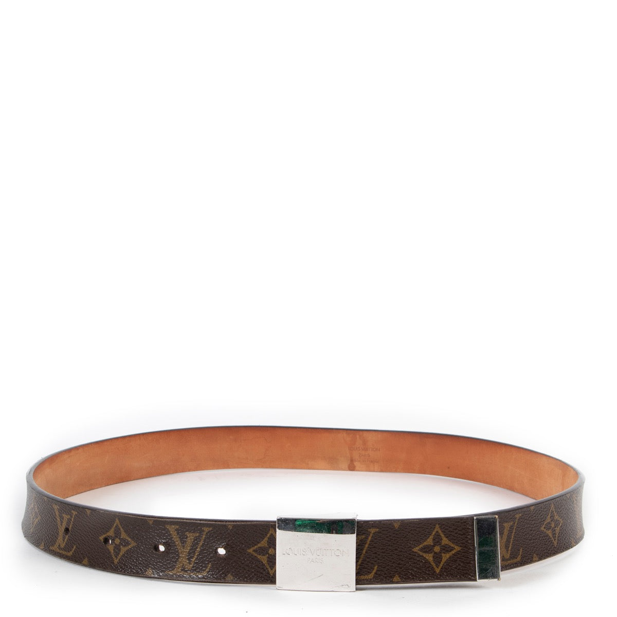 shop safe online Louis Vuitton Monogram Belt - Size 90