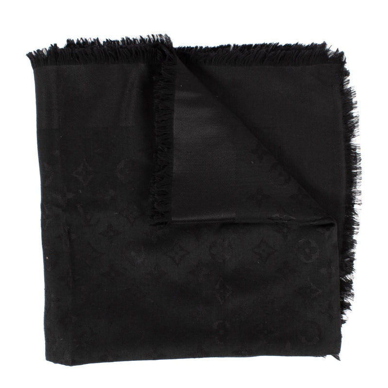 Shop 100% authentic secondhand Louis Vuitton Monogram Black Shawl on Labellov.com