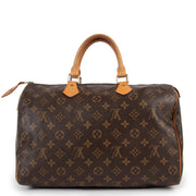 secondhand hard to find Louis Vuitton Monogram Speedy 35