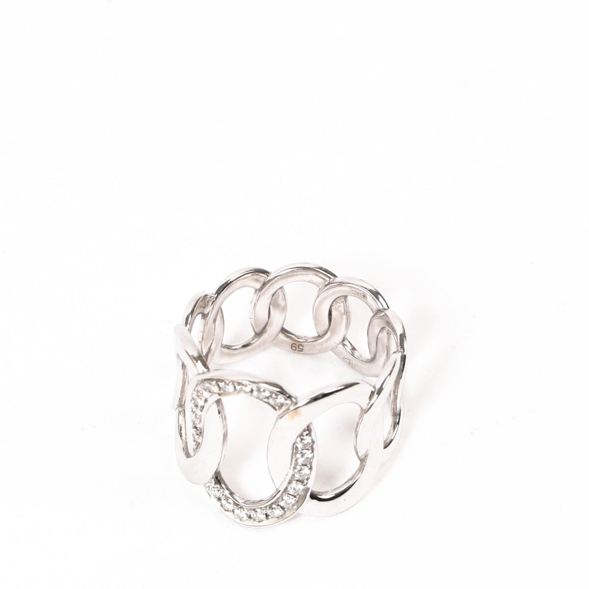 Buy an authentic second-hand Pomellato White Diamond Brera Ring in very good condition at Labellov in Antwerp.