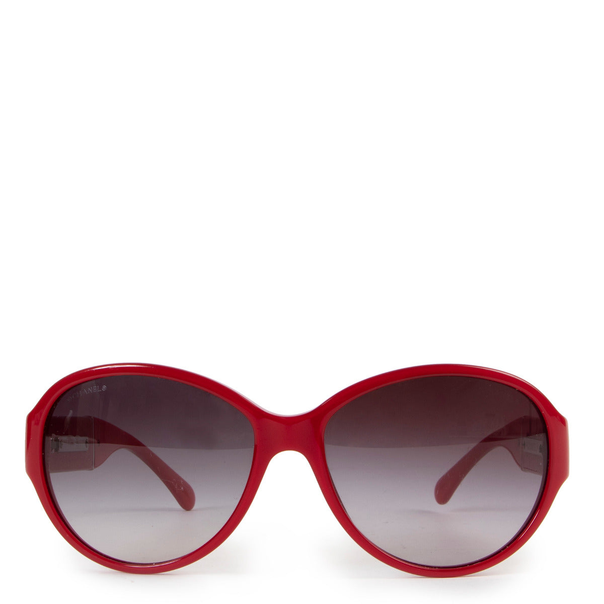 Chanel Red CC Sunglasses