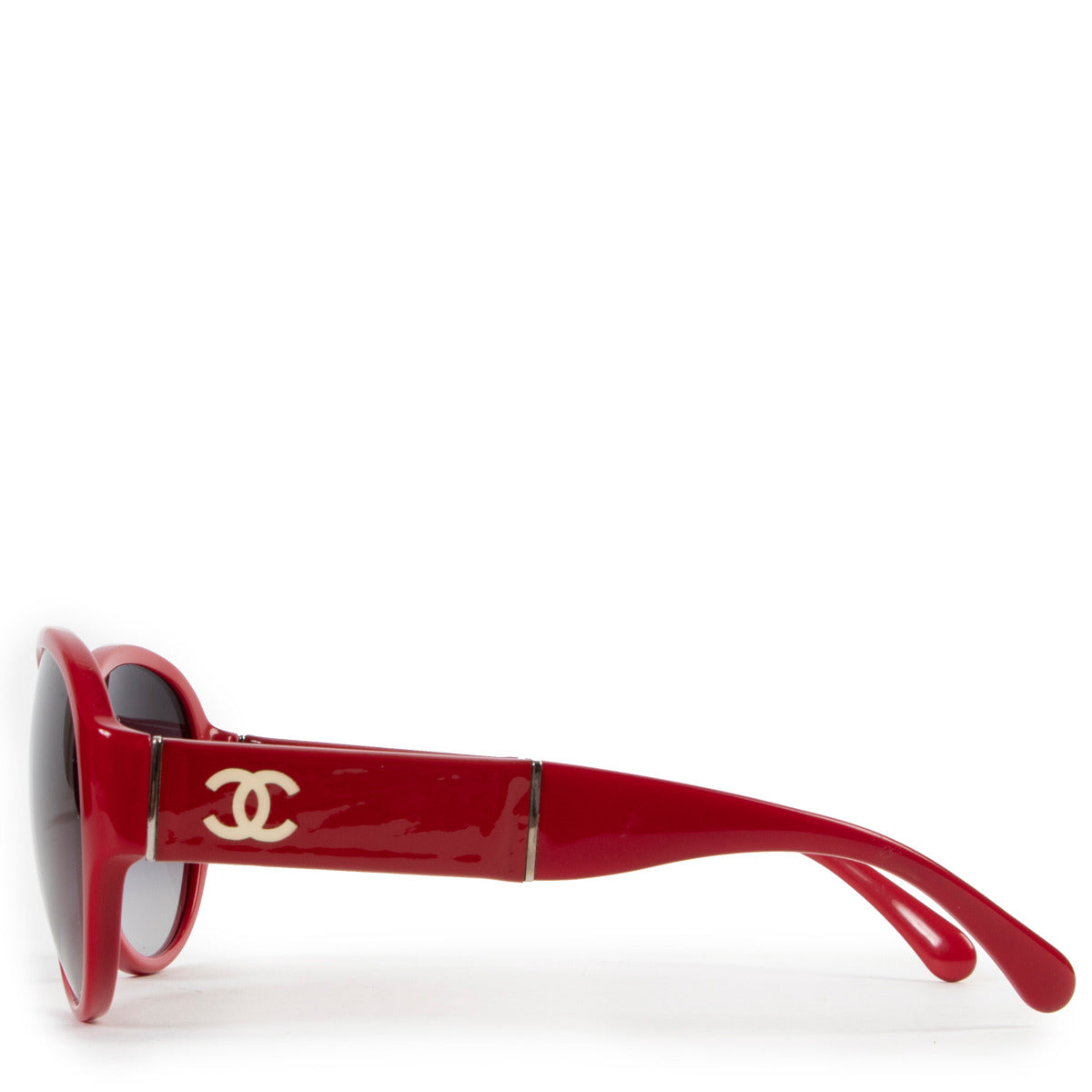 Chanel Red CC Sunglasses