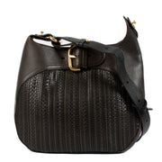 Delvaux Brown Toile de Cuir Chardonnay Bag