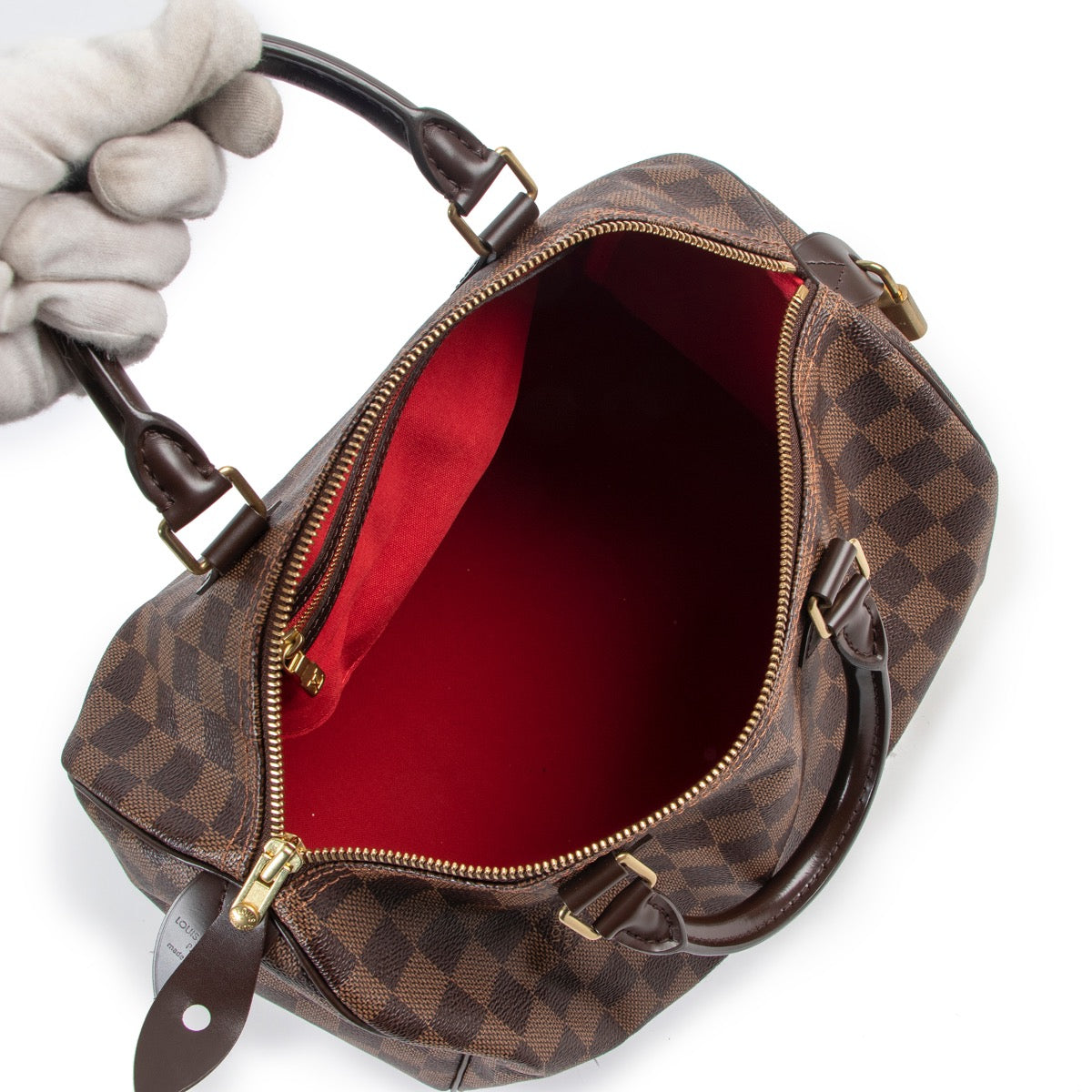 Louis Vuitton Damier Ebene Canvas Speedy 30