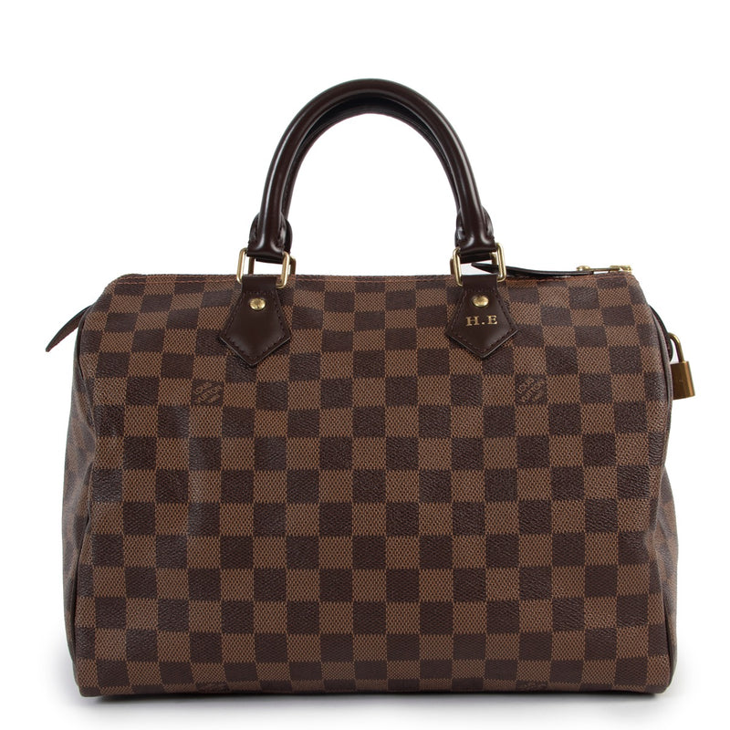 Louis Vuitton Damier Ebene Canvas Speedy 30