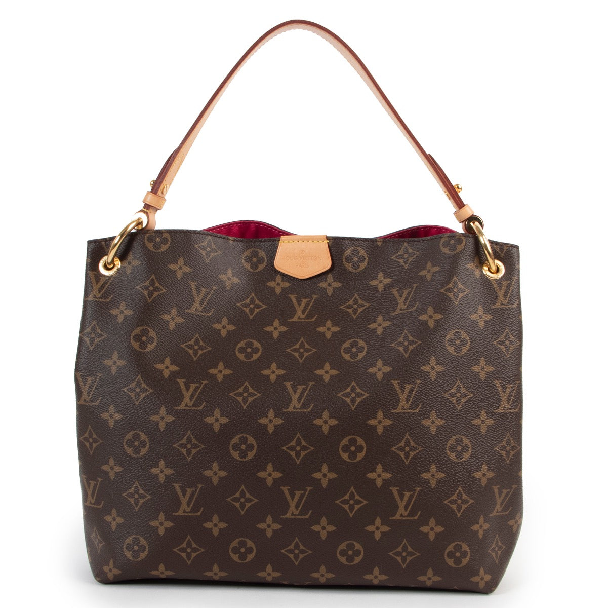 Shop safe online at Labellov in Antwerp this 100% authentic second hand Louis Vuitton Monogram Canvas Graceful PM Bag in very good condition.