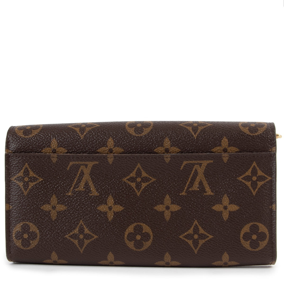 Shop safe online at Labellov in Antwerp this 100% authentic second hand Louis Vuitton Monogram Canvas Sarah Wallet