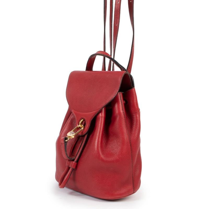 Buy an authentic second hand Delvaux Soleil Backpack in good condition at Labellov